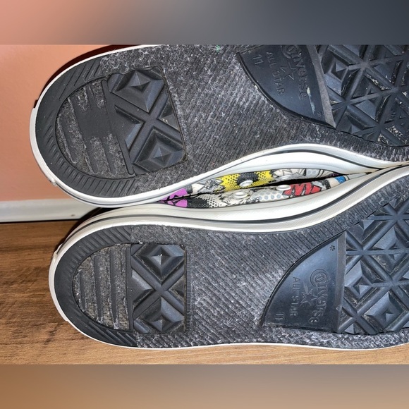 RARE Converse x DC Comics Two Face High Tops - Men’s 11 / Women’s 13 - Picture 14 of 16